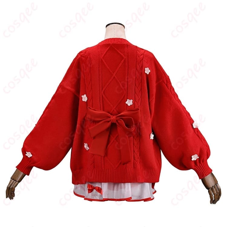 ホロライブ さくらみこ クリスマス ルームウェア衣装｜軽量で着脱ラク、撮影も宅コスも可愛く決まる - 2枚目の画像