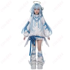 ぶいすぽっ! 涼上エリス 初期衣装 コスプレ｜高再現で映える、快適着用のフルセット - 4枚目の画像（サムネイル）