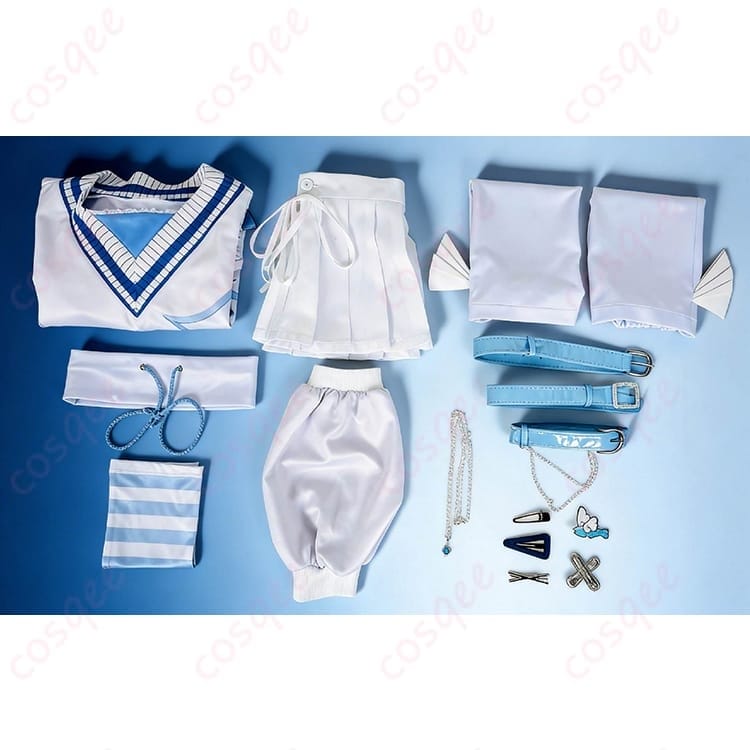 ぶいすぽっ! 涼上エリス 初期衣装 コスプレ｜高再現で映える、快適着用のフルセット - 6枚目の画像