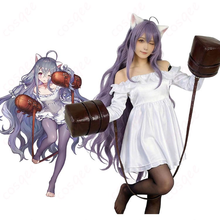 ブラウンダスト2 ルー「白い猫」コスプレ衣装とキャラクターの参考ビジュアルイメージ