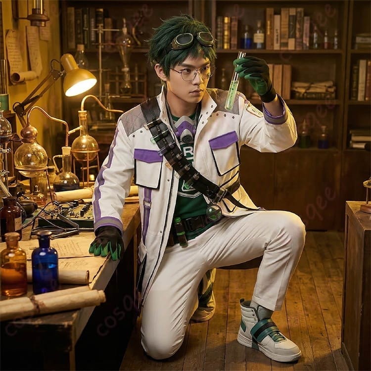 ツイステ トレイ・クローバー クラブ・ウェア高再現コスプレ｜長時間も快適で撮影映え - 5枚目の画像