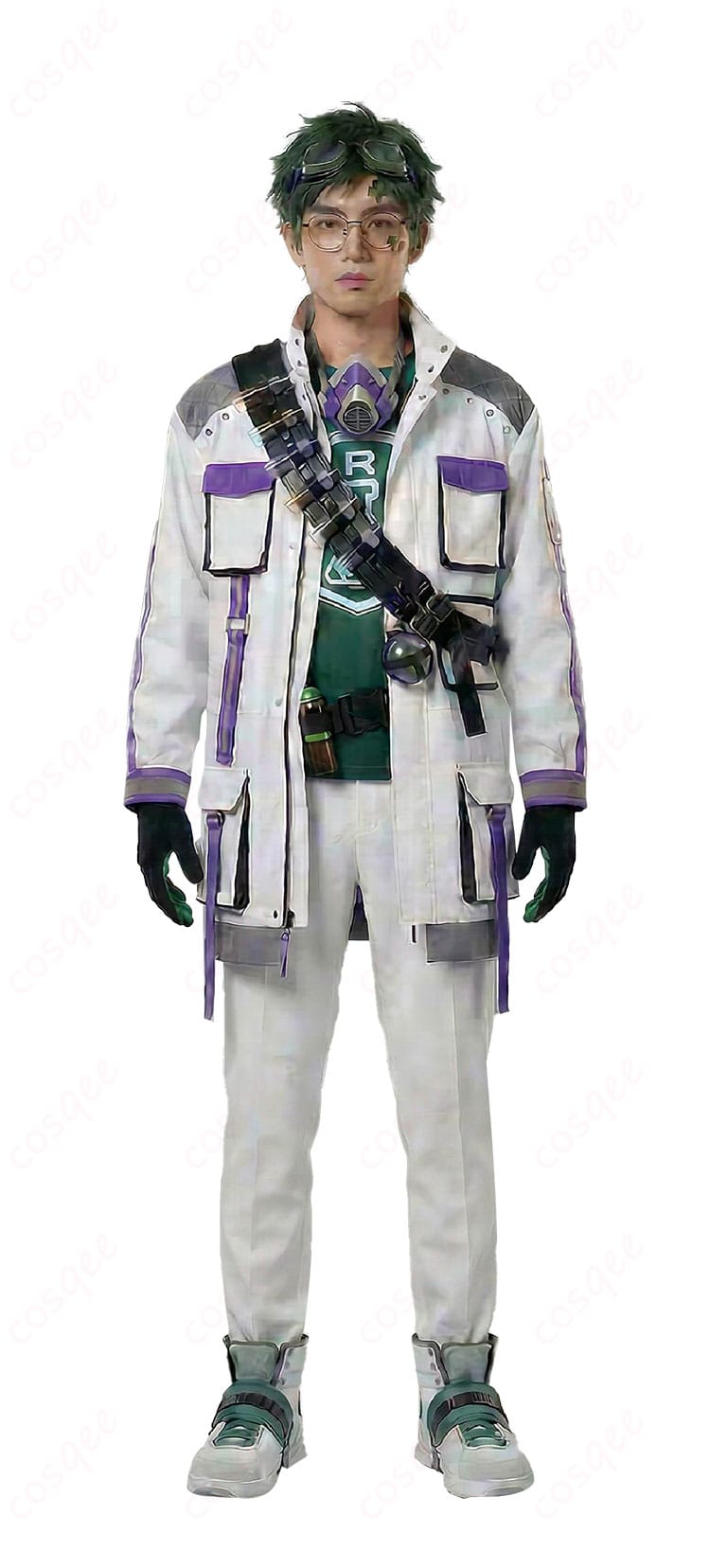 トレイ・クローバー クラブ・ウェアのコートとトップスの正面全体像