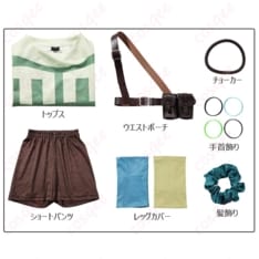 ガチアクタ レムリン衣装 サイバーストリート｜軽量で動きやすい高再現フルセット - 5枚目の画像（サムネイル）