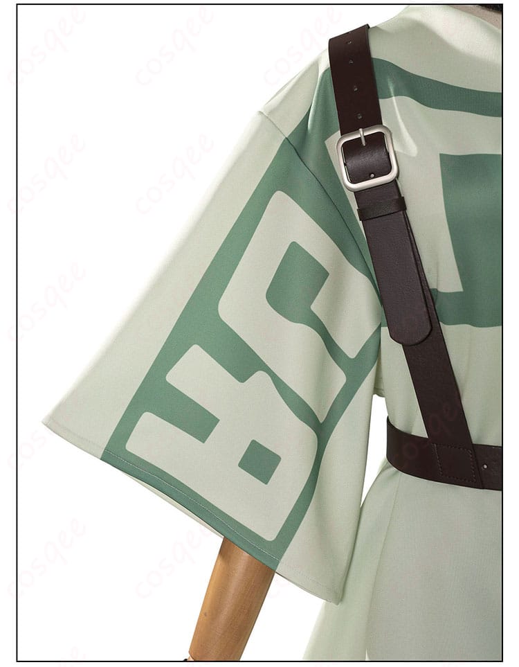 レムリン衣装の肩〜袖口装飾ディテールと縫製アップ