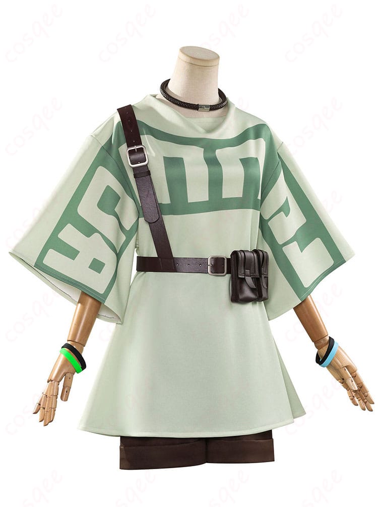 レムリン衣装の側面カット：ウエストポーチ位置とラインの見え方