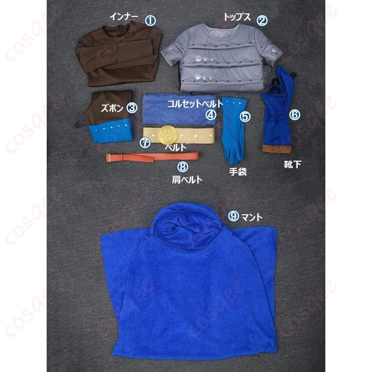 ONE PIECE サンジ エルバフ編 新衣装コスプレ一式｜再現度と着心地を両立し撮影映え - 6枚目の画像