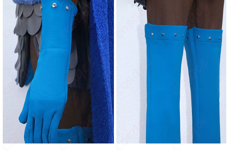 サンジ エルバフ編 手袋とズボン装飾の組み合わせ|手元〜腰周りのコーディネート