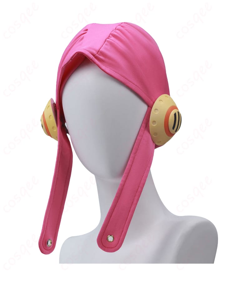 ウソップ衣装の帽子本体の形状ディテール