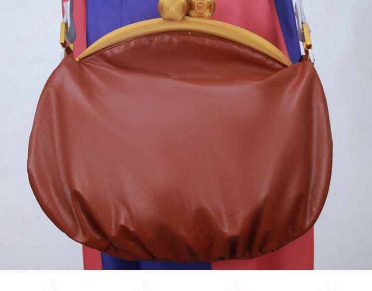 ウソップ衣装のメッセンジャーバッグ装飾のディテール