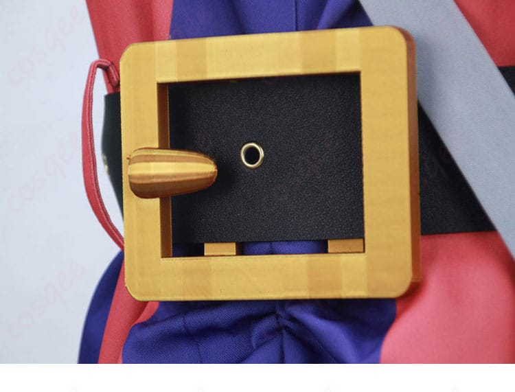 ウソップ衣装の腰飾り・ベルト周りのディテール