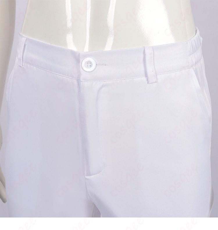 パンツのウエスト・ポケット周りの装飾ディテール