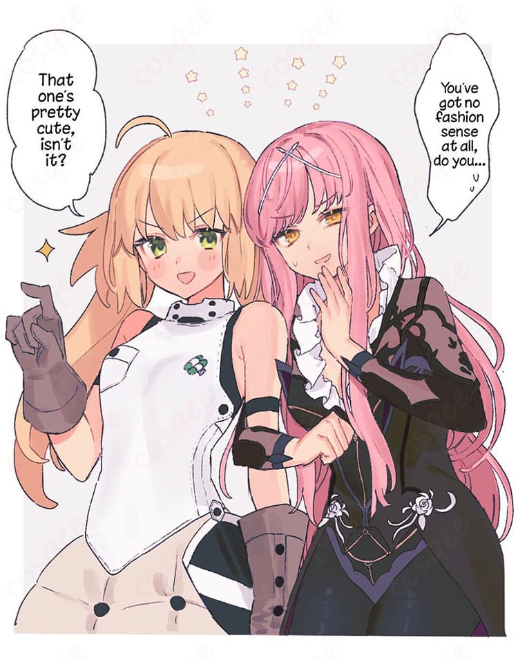 ノクナレア コスチューム バストアップ｜表情と襟元ディテールが分かる撮影用イメージ