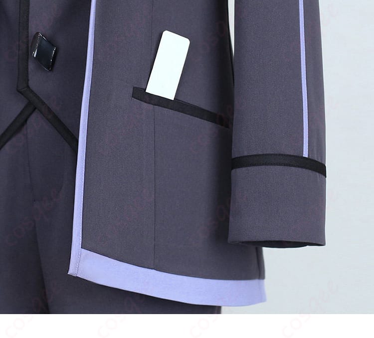 コート外ポケットのデザインとステッチ仕上げ