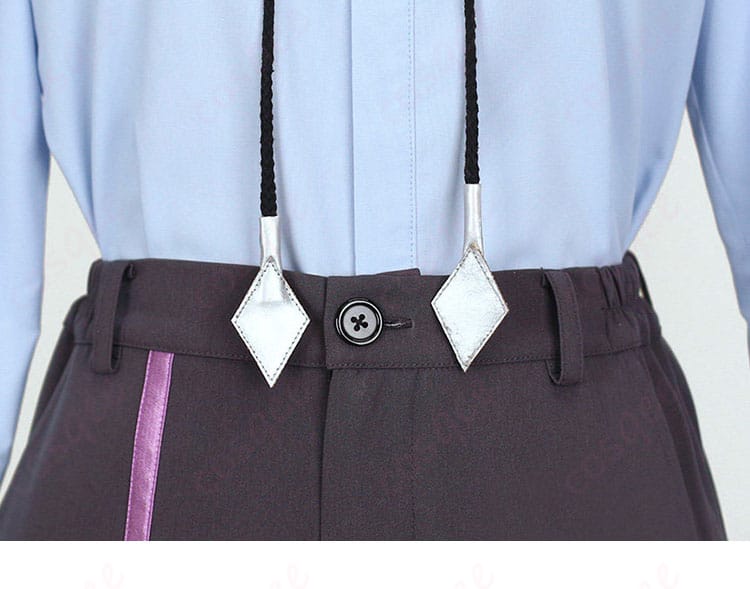 腰回り装飾の配置とコーデ全体のバランス