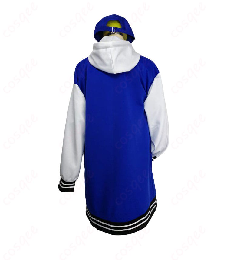 野正レイ コスプレ衣装 背面ディテール（フードとコートのライン）