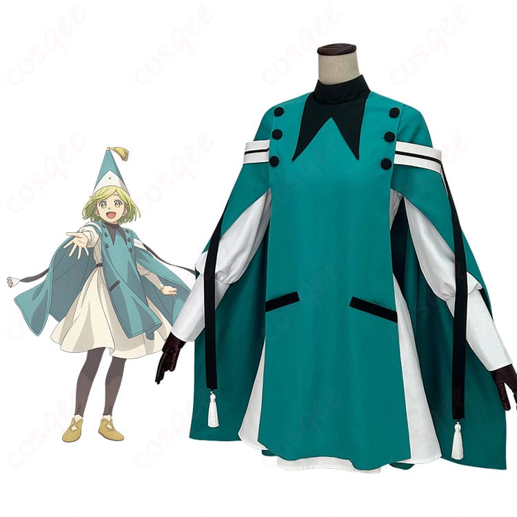 とんがり帽子のアトリエ ココのキャラクターイメージに合わせたウィッチ衣装の全身ビジュアル