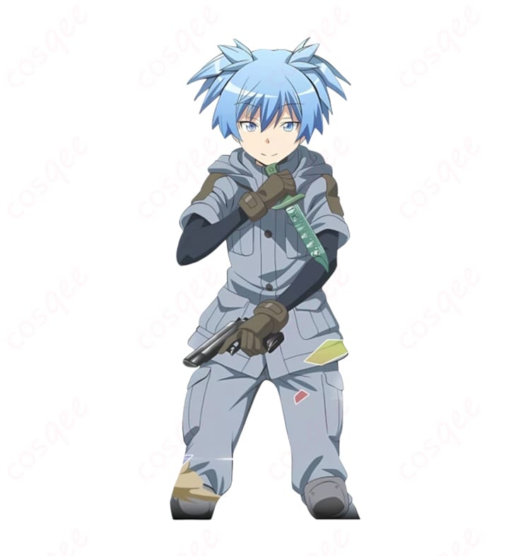 コート・ズボン・インナー・ニーパッド・手袋の正面レイアウト。セット内容とカラーリングを明確に示す商品写真。