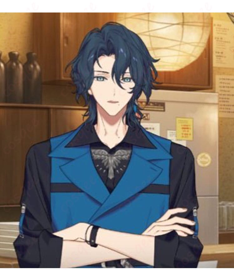 18TRIP 棗 夜鷹 私服コスの上半身アップ。ハリ感生地と端正なディテール、きれいな襟周りの再現を強調。