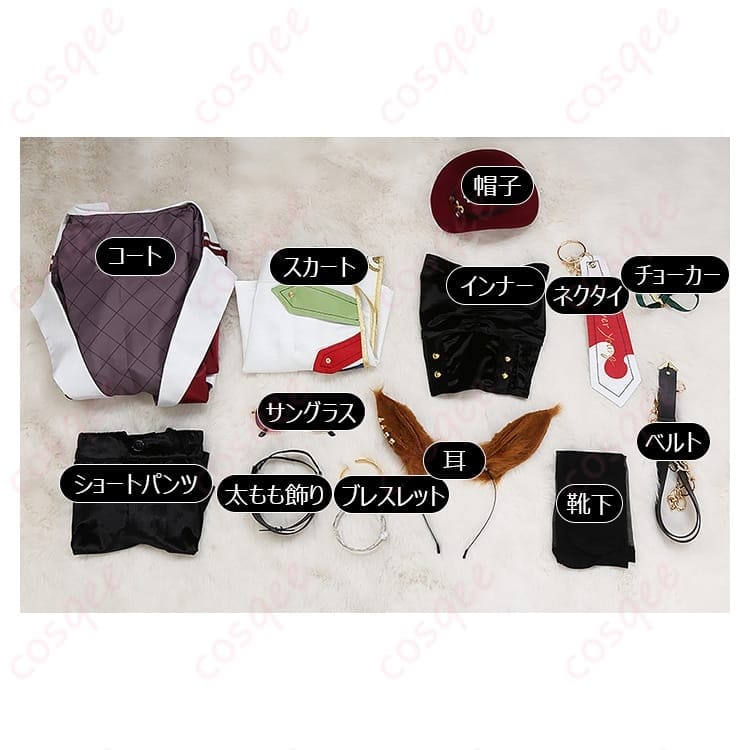 ウマ娘 フォーエバーヤング 勝負服コスプレ 高発色×上品シルエットでイベント映え - 7枚目の画像