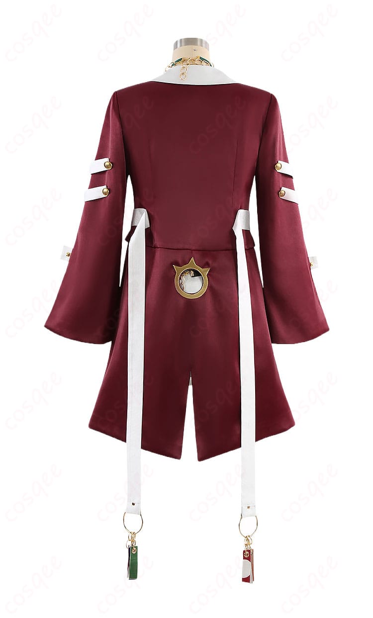 フォーエバーヤング 勝負服コスプレ衣装の背面全身カット