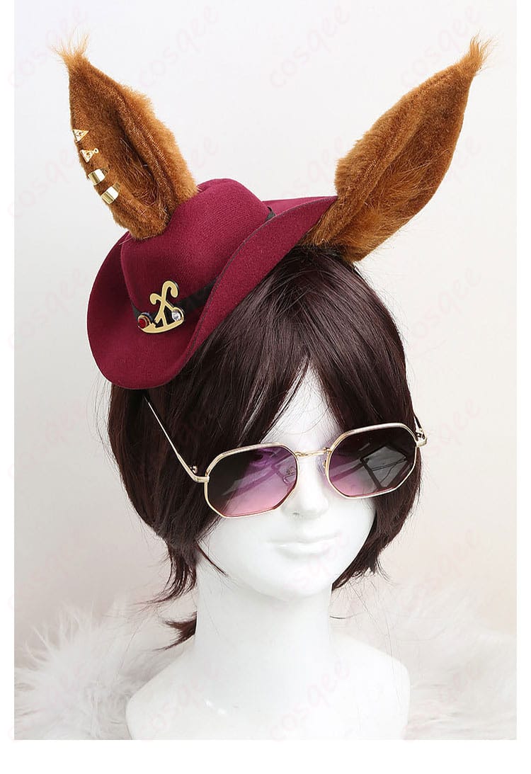 帽子の装飾と縁取りのディテールアップ