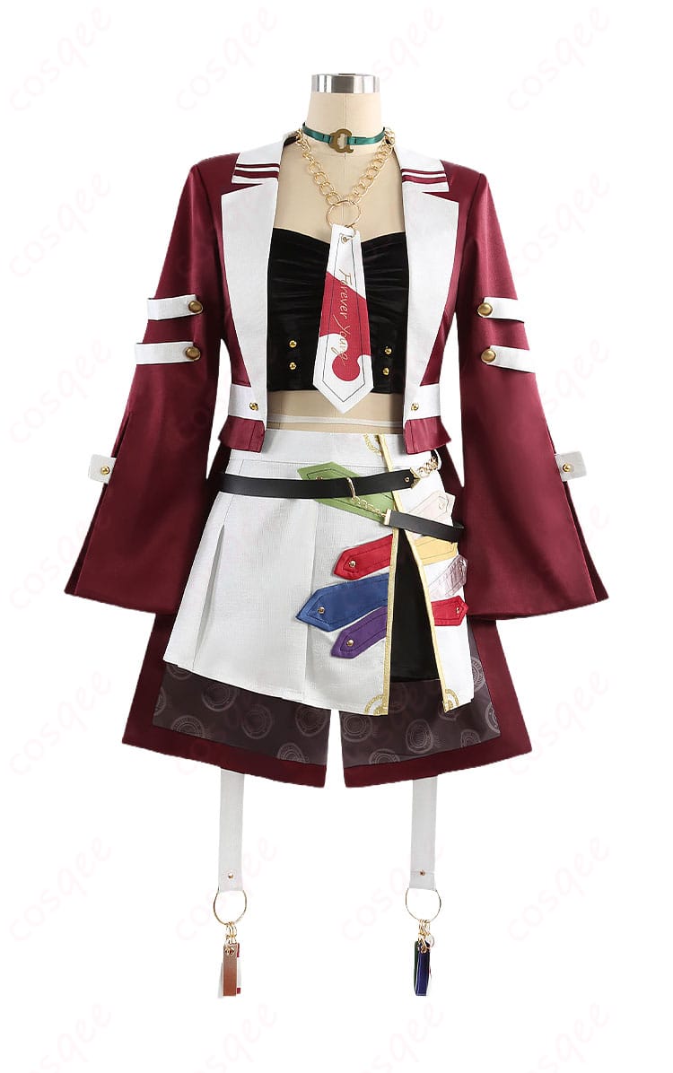 フォーエバーヤング 勝負服コスプレ衣装の正面全身カット