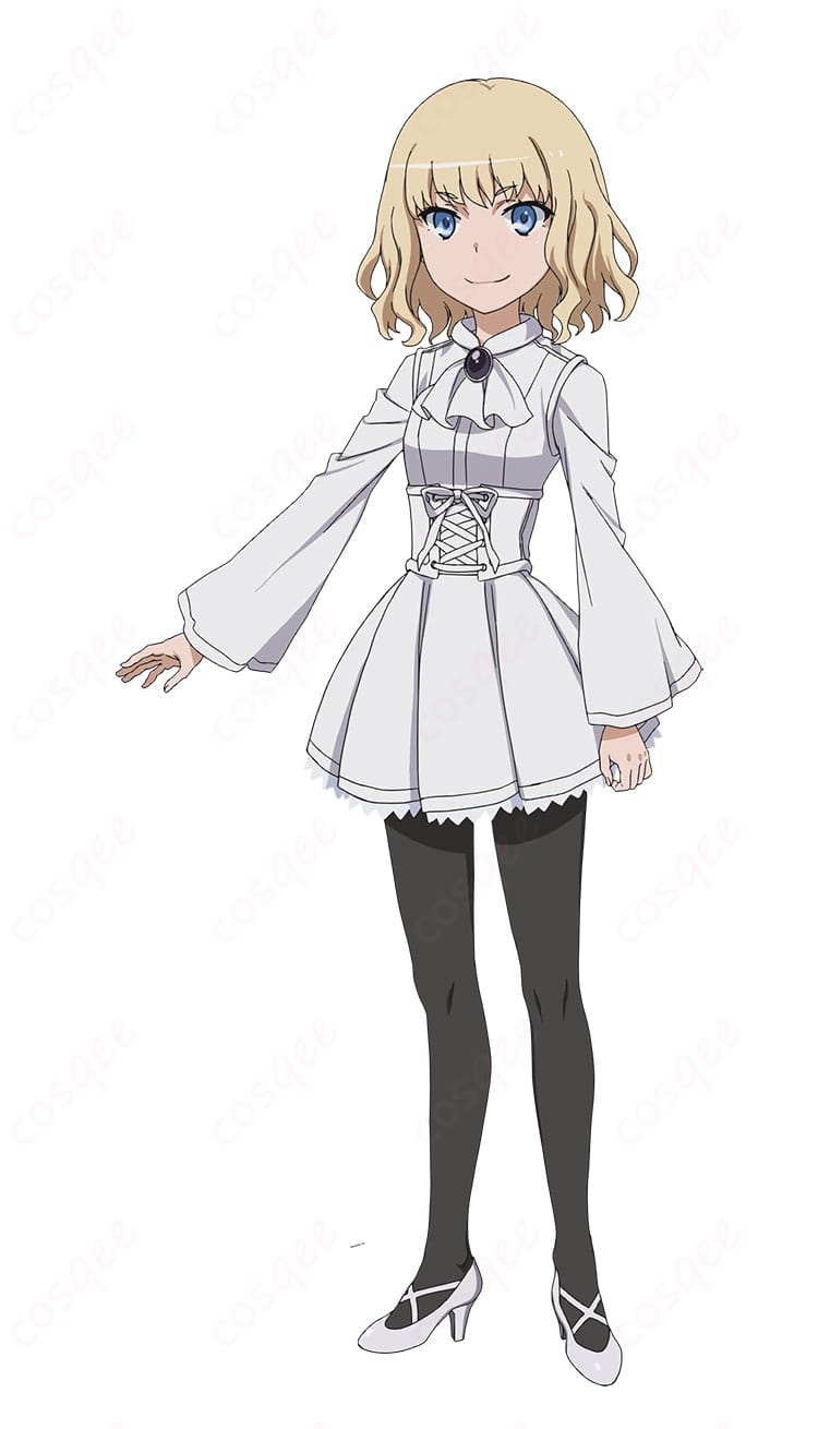 レイヴィニア=バードウェイ(とある魔術の禁書目録III)学園制服を着用したモデルの全身イメージ