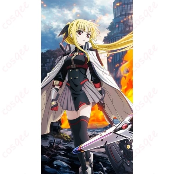 フェイト・テスタロッサ 魔法少女衣装｜高再現・ハリ感シルエットで撮影映え