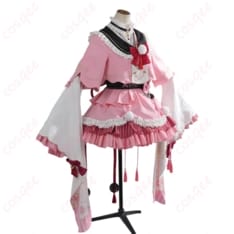 百鬼あやめ 和風メイド衣装コスプレ｜高発色で再現度抜群、付属品多数で即完成 - 6枚目の画像（サムネイル）