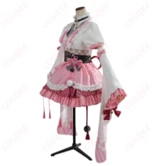 百鬼あやめ 和風メイド衣装コスプレ｜高発色で再現度抜群、付属品多数で即完成 - 3枚目の画像（サムネイル）