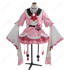 百鬼あやめ 和風メイド衣装コスプレ｜高発色で再現度抜群、付属品多数で即完成 - 5枚目の画像（サムネイル）