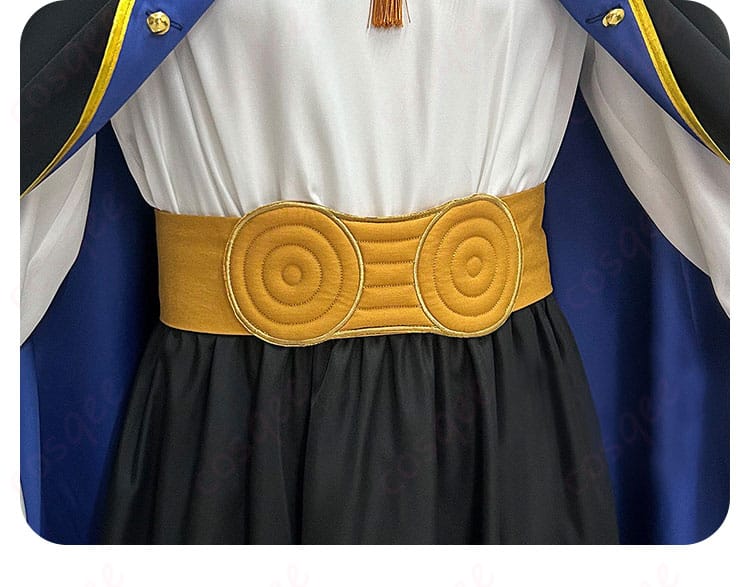 オルーギオ コスプレ衣装のベルトと腰回り装飾ディテール