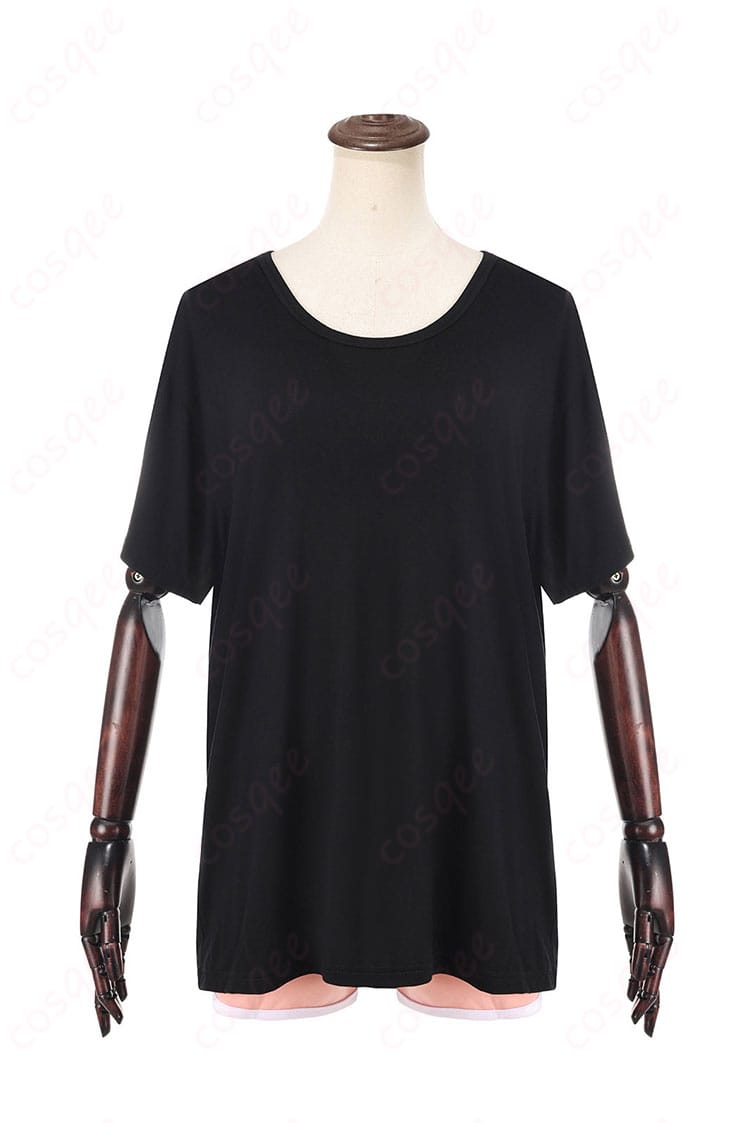 COSQEE 私服コス Tシャツ&ショートパンツの正面スタイル