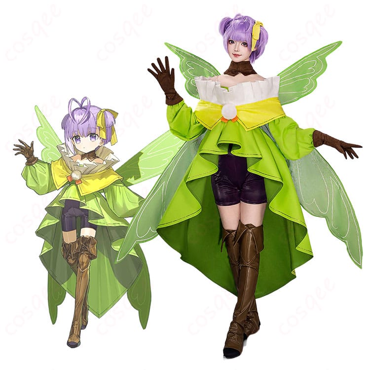 Fate/Grand Order カズラドロップ 簡易霊衣ムリアンのキャラクター全身イメージと衣装コンセプト画像