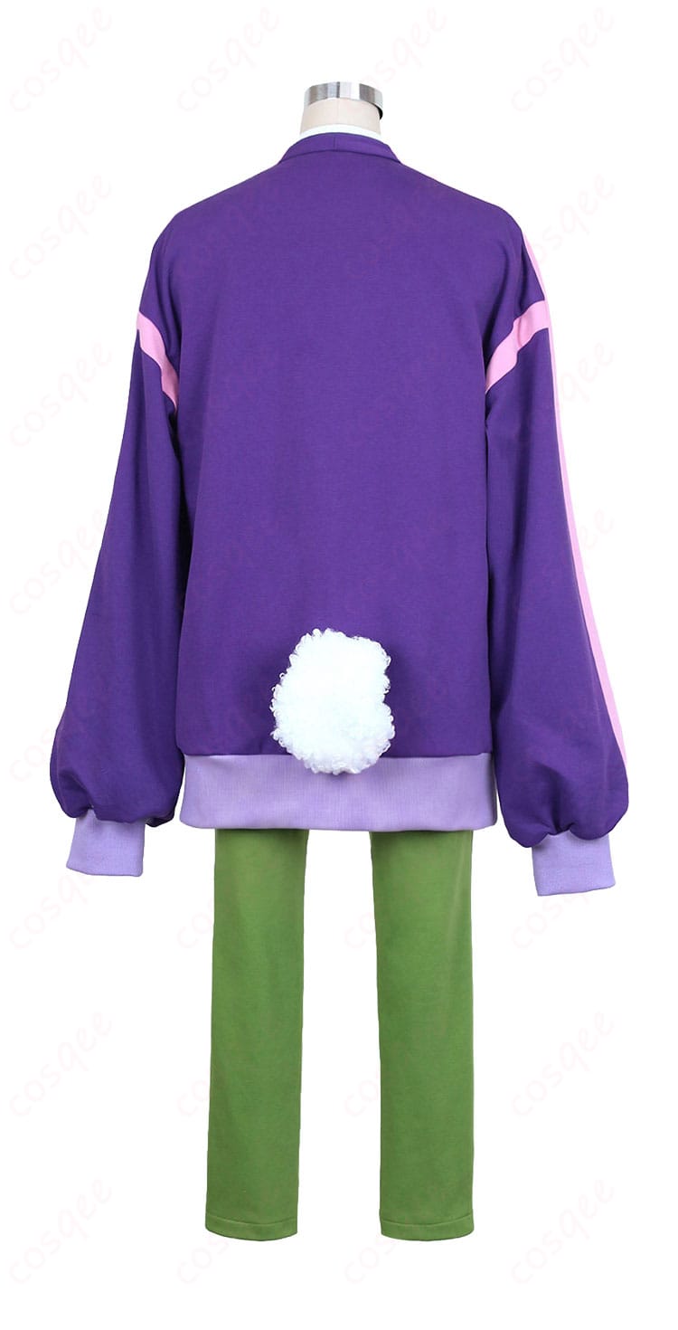ドット コスプレ衣装 背面全身|後ろ姿のシルエットと着丈バランス
