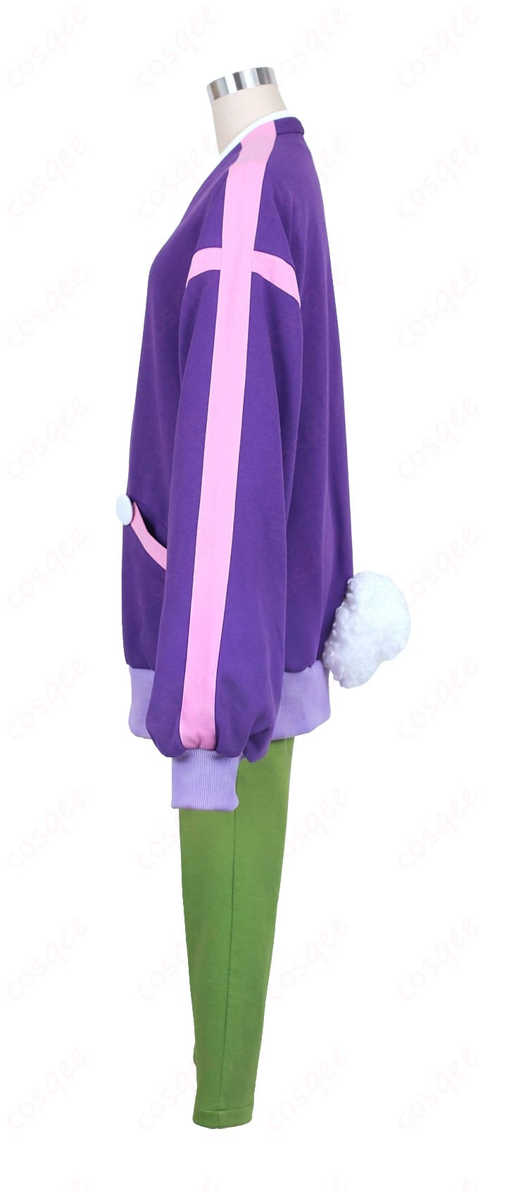 ドット コスプレ衣装 袖口ディテール|袖口の縫製と装飾の近接