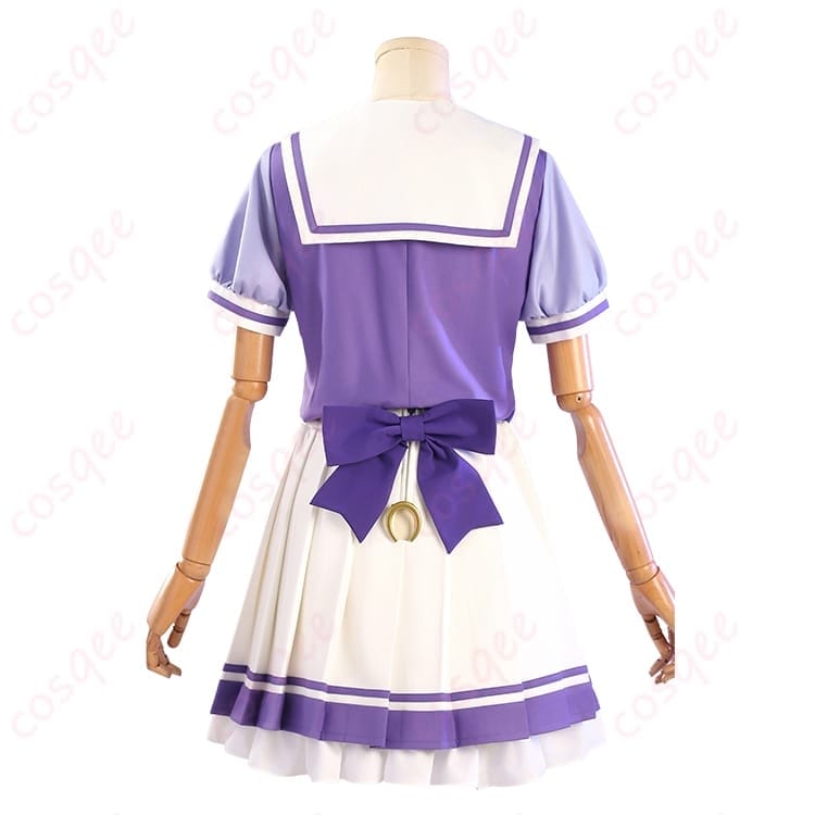 ウマ娘プリティーダービー トレセン学園 夏制服コスプレ 快適な薄手生地で高再現、撮影に最適 - 3枚目の画像