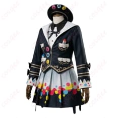 城ケ崎ノア コスプレ衣装 カラフルドット柄｜高再現・きれいシルエットで撮影映え - 2枚目の画像（サムネイル）