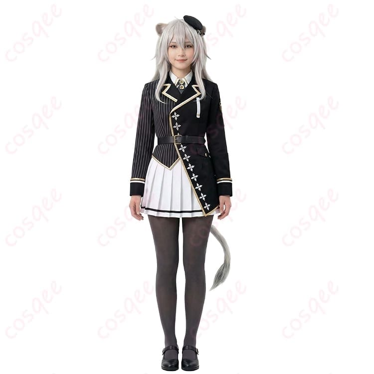 獅白ぼたん 新衣装 制服Ver. コスプレ｜高発色ツイルで美シルエット、イベント映え - 2枚目の画像