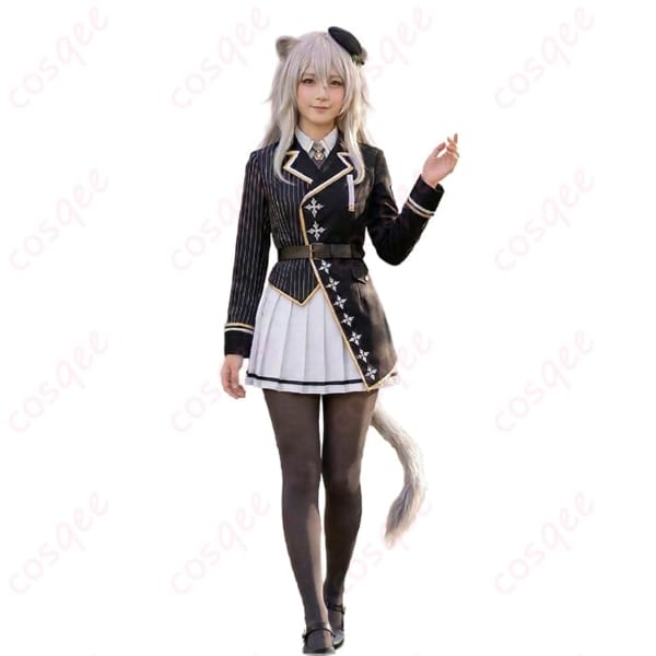 獅白ぼたん 新衣装 制服Ver. コスプレ｜高発色ツイルで美シルエット、イベント映え