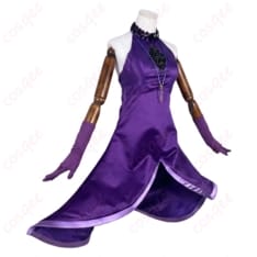 愛須バニラ（バニラ・ミュー）魔法使い衣装 パープルドレス｜軽やかで上品、イベント撮影に最適 - 2枚目の画像（サムネイル）