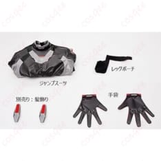 ブルーアーカイブ 調月リオ 戦闘服コスプレ｜光沢PUでクールに映えるジャンプスーツ - 6枚目の画像（サムネイル）