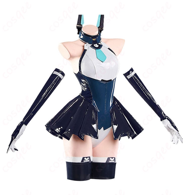 天童アリス 戦闘服レオタードの商品正面平置き画像