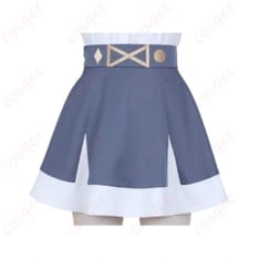 学園夏制服コスプレ｜薄手で通気性◎ きれいシルエットで撮影映えする3点セット - 4枚目の画像（サムネイル）