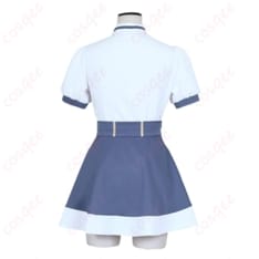 学園夏制服コスプレ｜薄手で通気性◎ きれいシルエットで撮影映えする3点セット - 2枚目の画像（サムネイル）