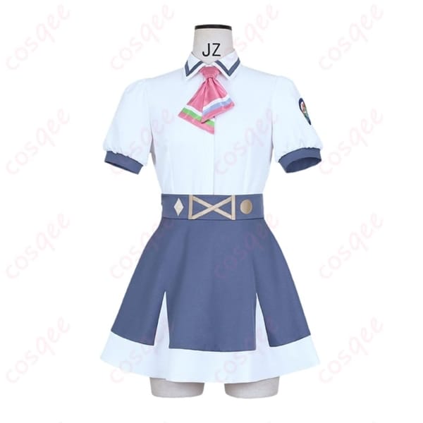 学園夏制服コスプレ｜薄手で通気性◎ きれいシルエットで撮影映えする3点セット