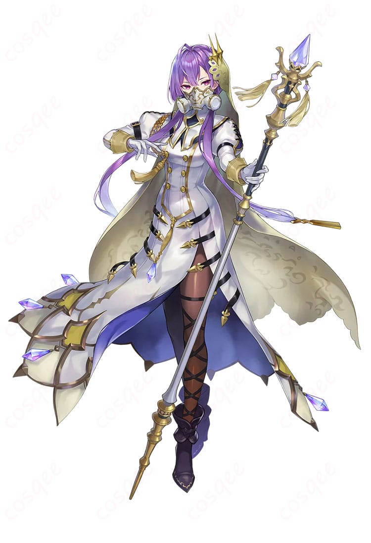 『Shadowverse: Worlds Beyond』エスペランサの司祭風コスプレ衣装を着用した全身イメージ