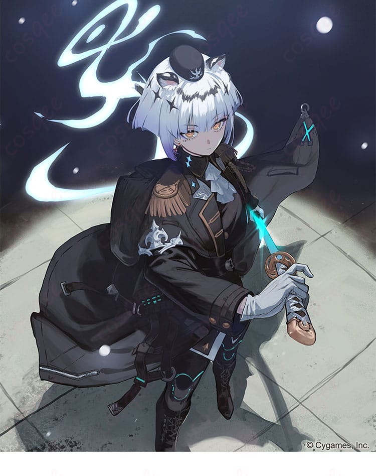 Shadowverse 静寂のアナテマ・ギルダリア ネクロマンサー軍服風コスプレ衣装