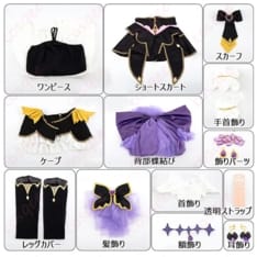 名探偵プリキュア！森亜るるか/キュアアルカナ・シャドウ 高発色サテンで再現度と快適さを両立 - 5枚目の画像（サムネイル）