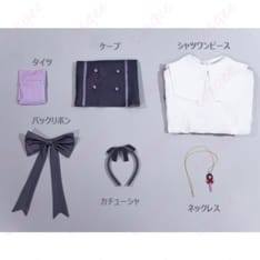 名探偵プリキュア！森亜るるか私服コスプレ衣装｜ケープと小物で楽しむ上品な着こなし - 8枚目の画像（サムネイル）
